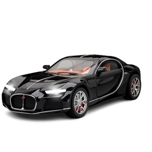 اسباب بازی ماشین فلزی بوگاتی مشکی 1:24 Diecast Bugatti Atlantic _اسباب بازی ماشین